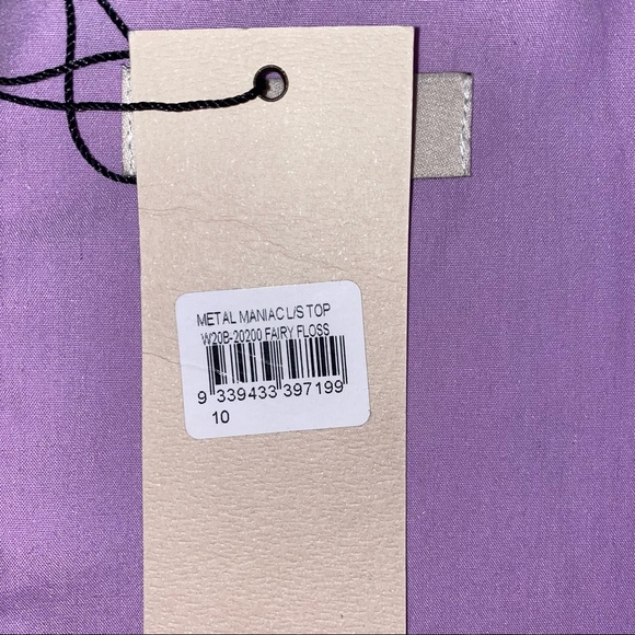 BEC+BRIDGE Metal Maniac Top in Fairy Floss (Size US 6) - Picture 8 of 8